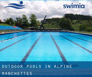 Outdoor Pools in Alpine Ranchettes