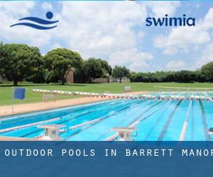 Outdoor Pools in Barrett Manor