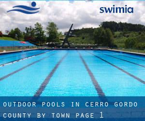 Outdoor Pools in Cerro Gordo County by Town - page 1