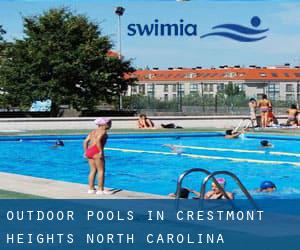 Outdoor Pools in Crestmont Heights (North Carolina)