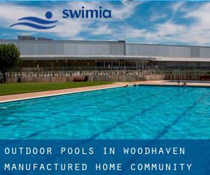 Outdoor Pools in Woodhaven Manufactured Home Community