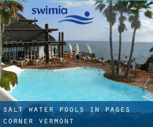 Salt Water Pools in Pages Corner (Vermont)