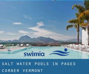 Salt Water Pools in Pages Corner (Vermont)