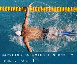 Maryland Swimming Lessons by County - page 1