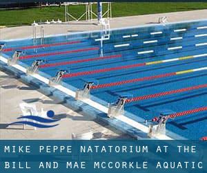 Mike Peppe Natatorium at the Bill and Mae McCorkle Aquatic Pavilion